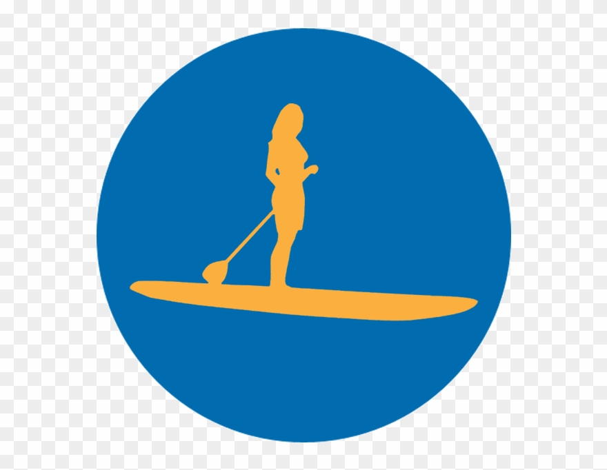 Stand Up Surfing Surf Lesson Waikiki Ohana Clipart