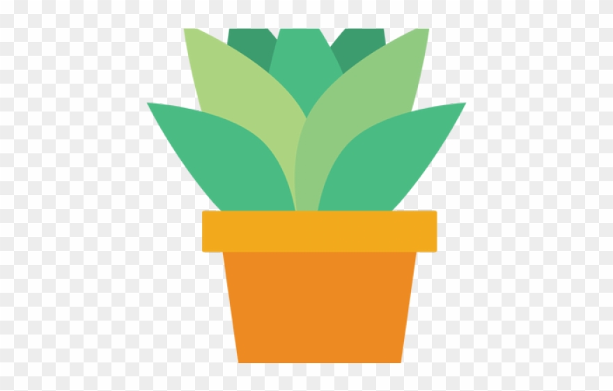 Flowerpots Clipart Transparent Background - Png Download