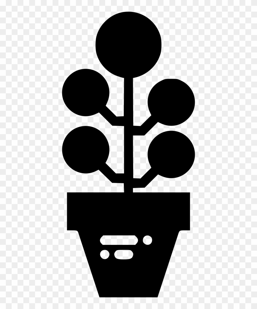 Flower Pot Comments Clipart