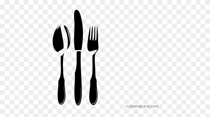 Graphic Royalty Free Library Spoon Clipartblack Com - Png Download