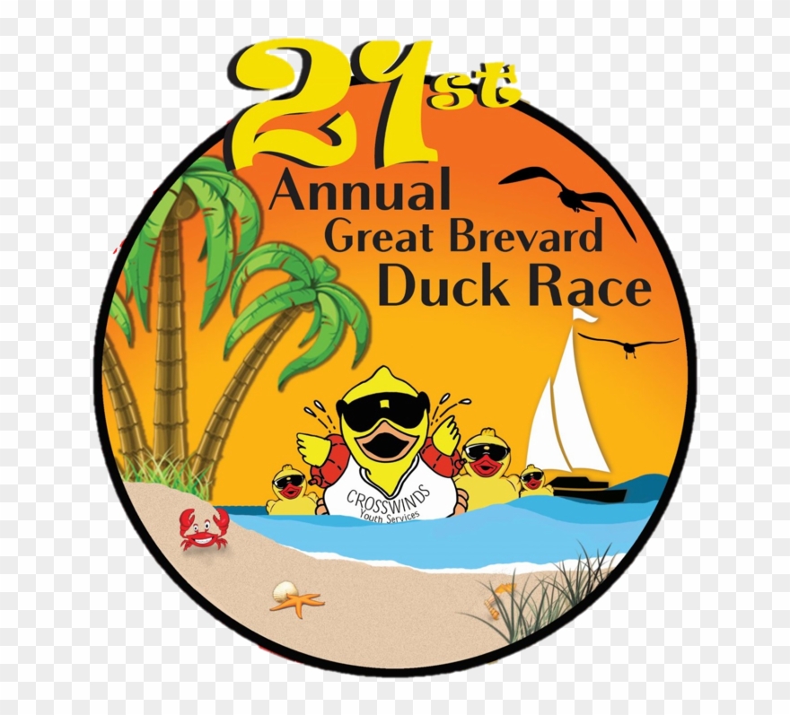 The 21st Annual Great Brevard Duck Race Clipart