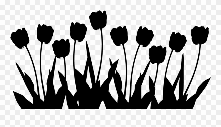 Tulip Silhouette Clipart