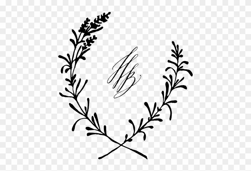 4in Lavender Crest Clipart