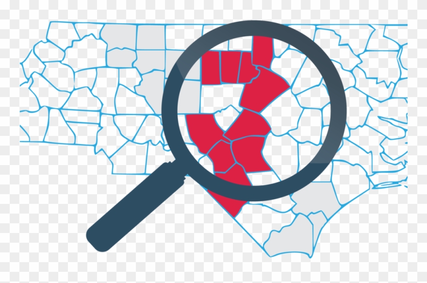 Map With Glass 02 Clipart