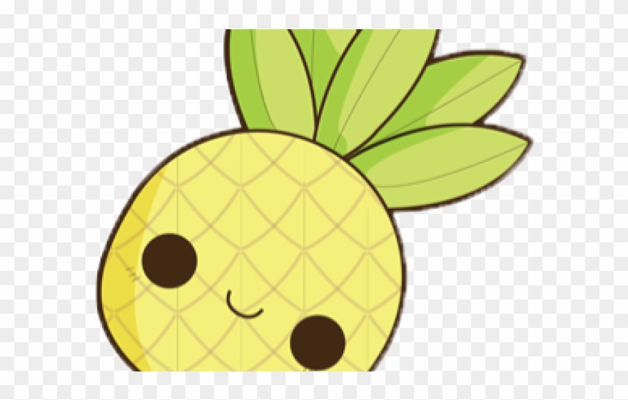 Pineapple Clipart Kawaii - Png Download