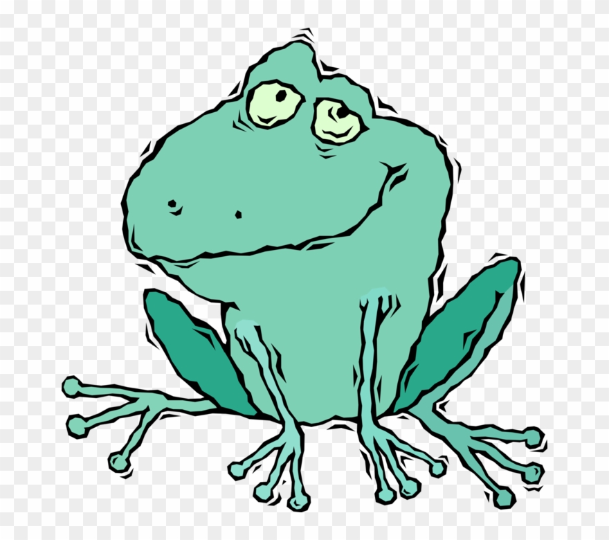 Amphibian Image Illustration Of Portrayed As Benign Clipart