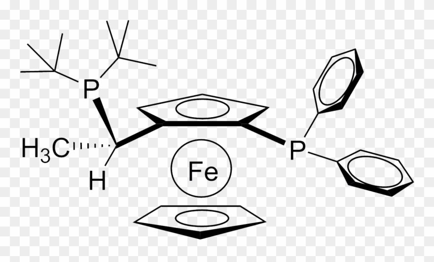 Family - Josiphos - Formula - C32h40fep2 - Mw - 542 Clipart