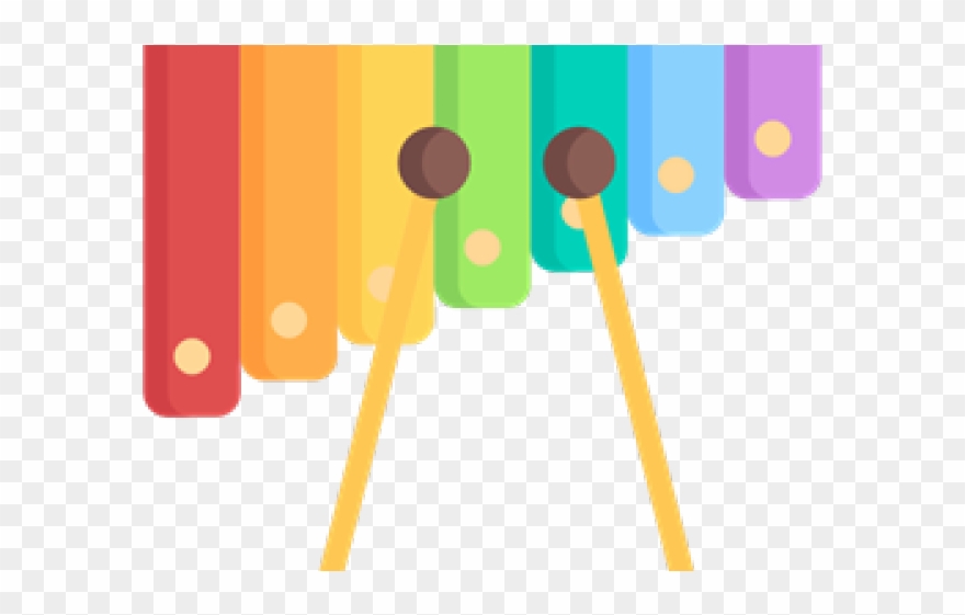 Xylophone Clipart Percussion Instrument - Png Download