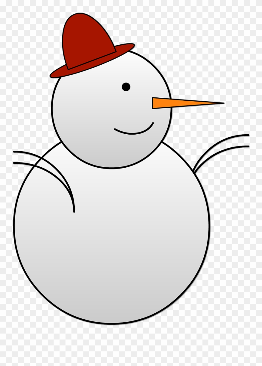 Snowman Christmas Winter Clipart