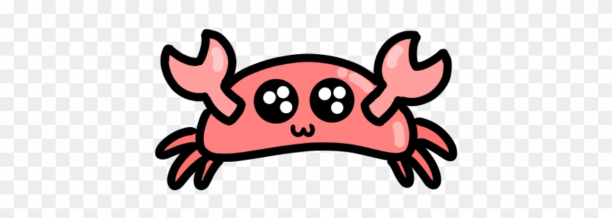 Kawaii Crab Clipart