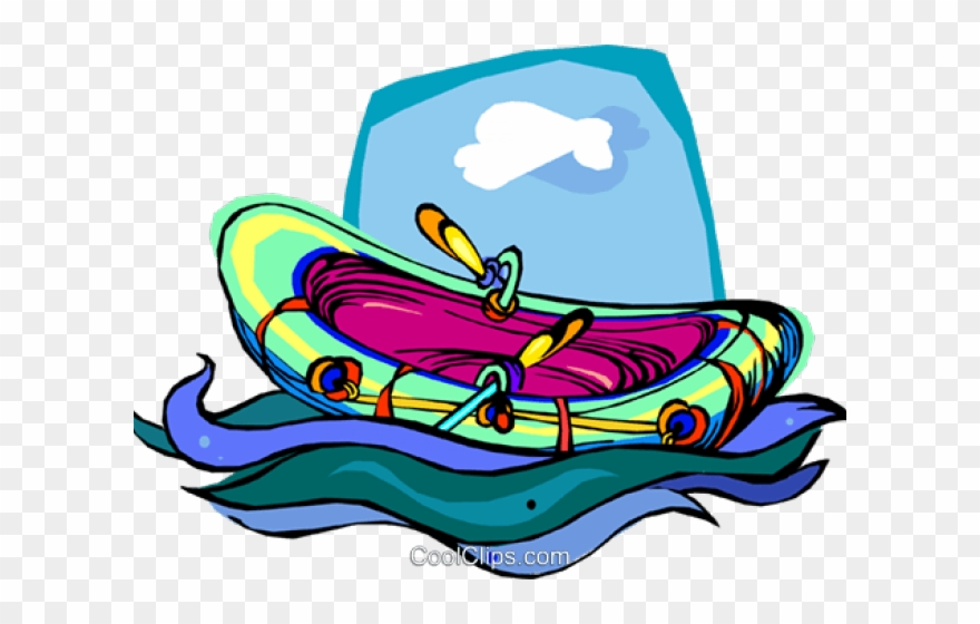 Raft Clipart Dingy - Png Download