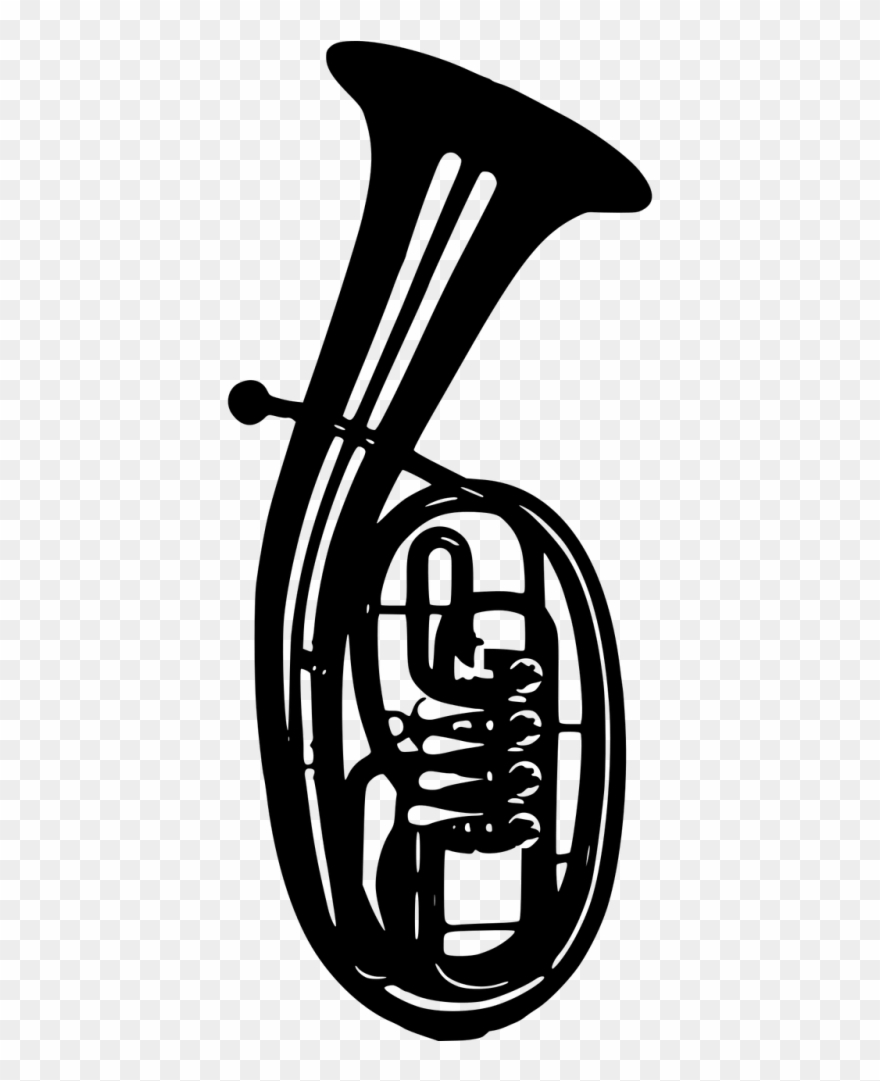 Tenor Horn,brass Instrument,wind Instrument, Clipart