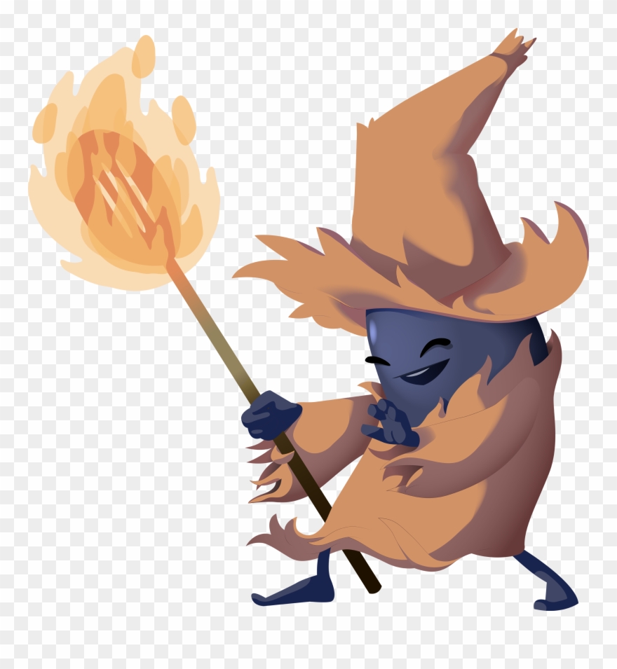 Bean Wizard Alternate Colors Clipart