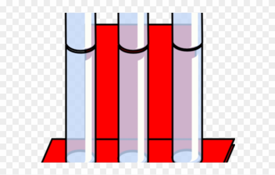 Red Clipart Test Tube - Png Download