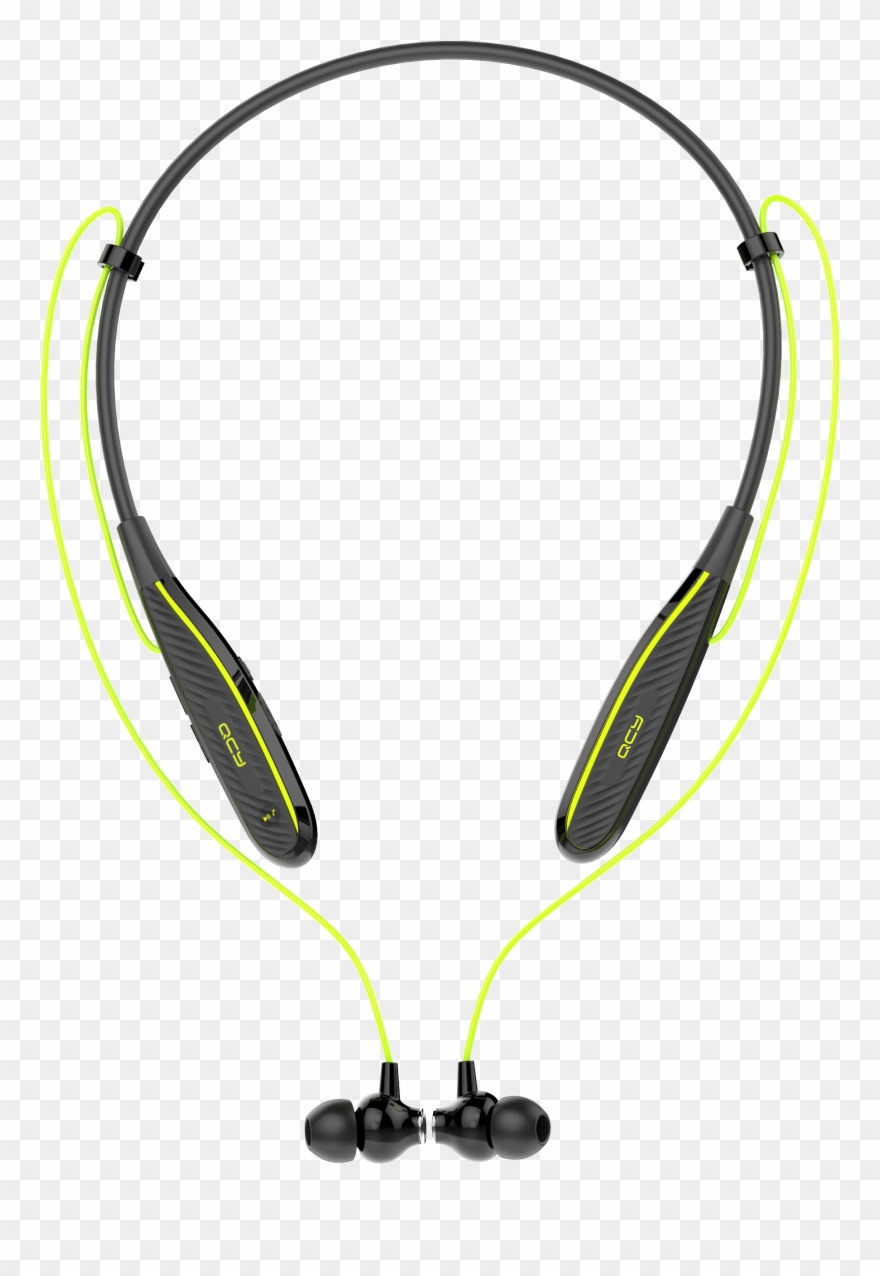 Qcy Qy25 Sport Neckband Wireless Earphones With Vibration Clipart