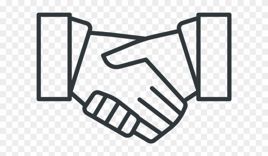 Handshake Wide Clipart