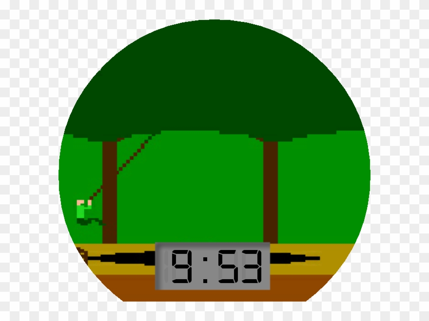 Pitfall Watch Face Preview Clipart