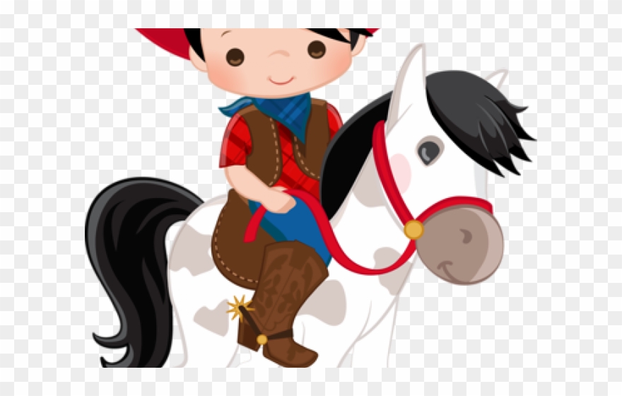 Cowgirl Clipart Cowboy Indian - Png Download