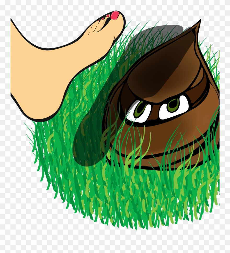 Stepping In Poop Clipart