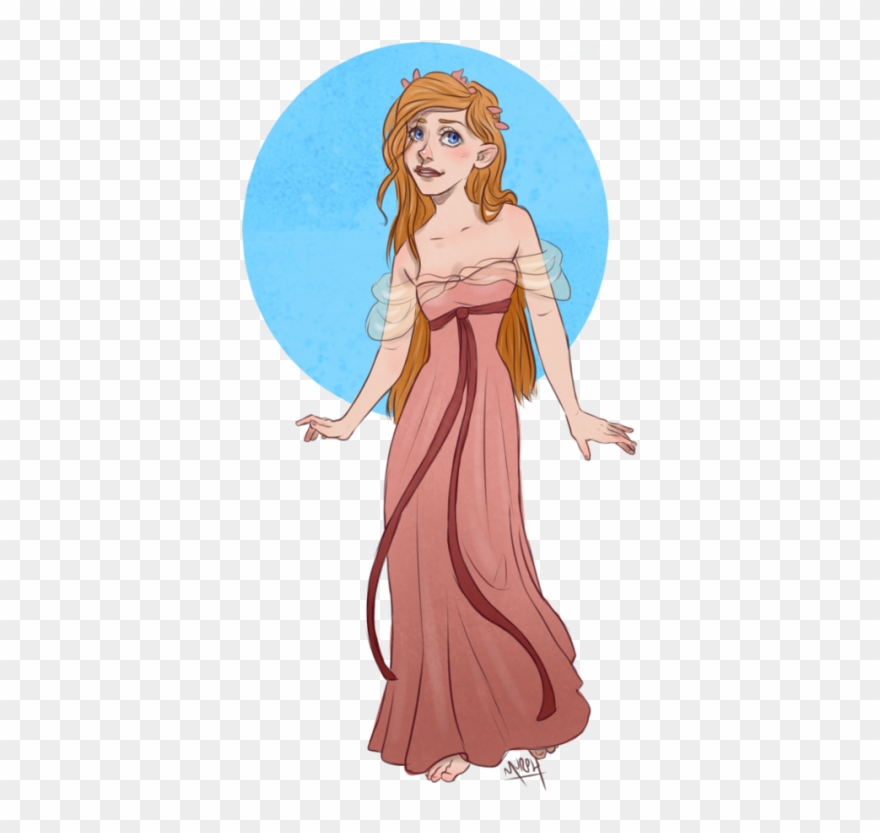 Mulan, In The Outfit She Wore At The End Of The Film, Clipart