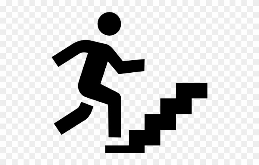 Stairs Clipart Climb Stair - Png Download