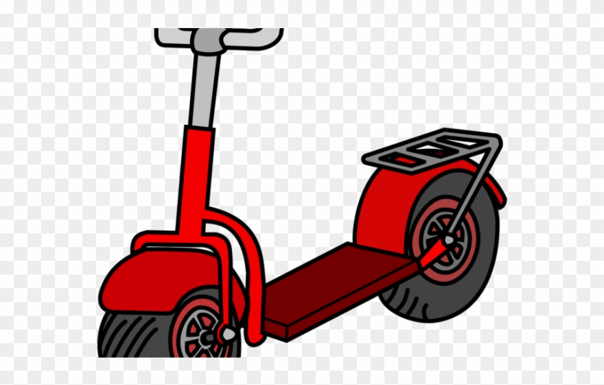 Scooter Clipart Trick Scooter - Png Download