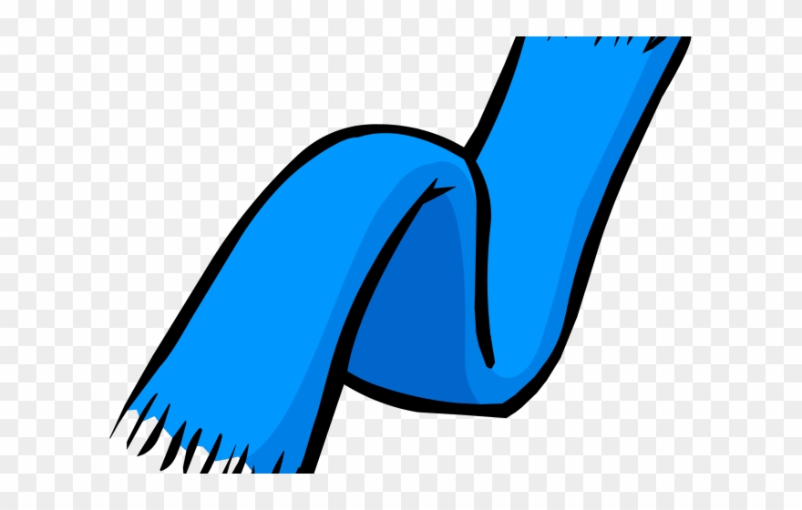 Scarf Clipart Club Penguin - Png Download