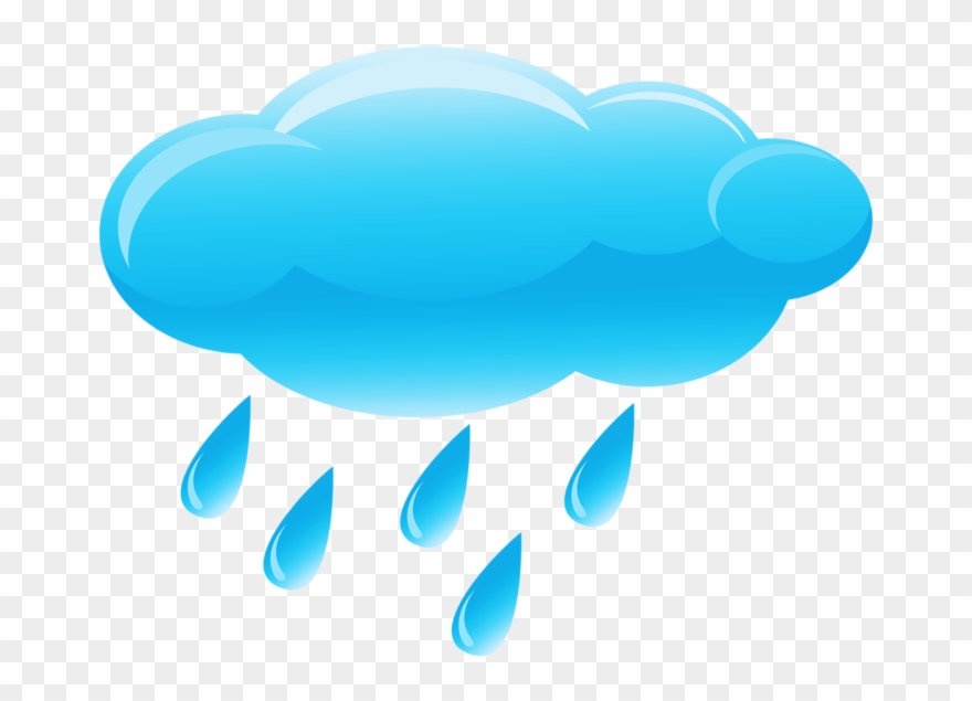 Rain Cloud Drawing Clipart