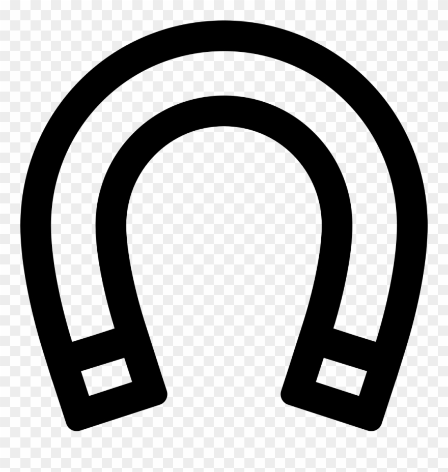 Horseshoe Or Magnet Outlined Tool Comments Clipart