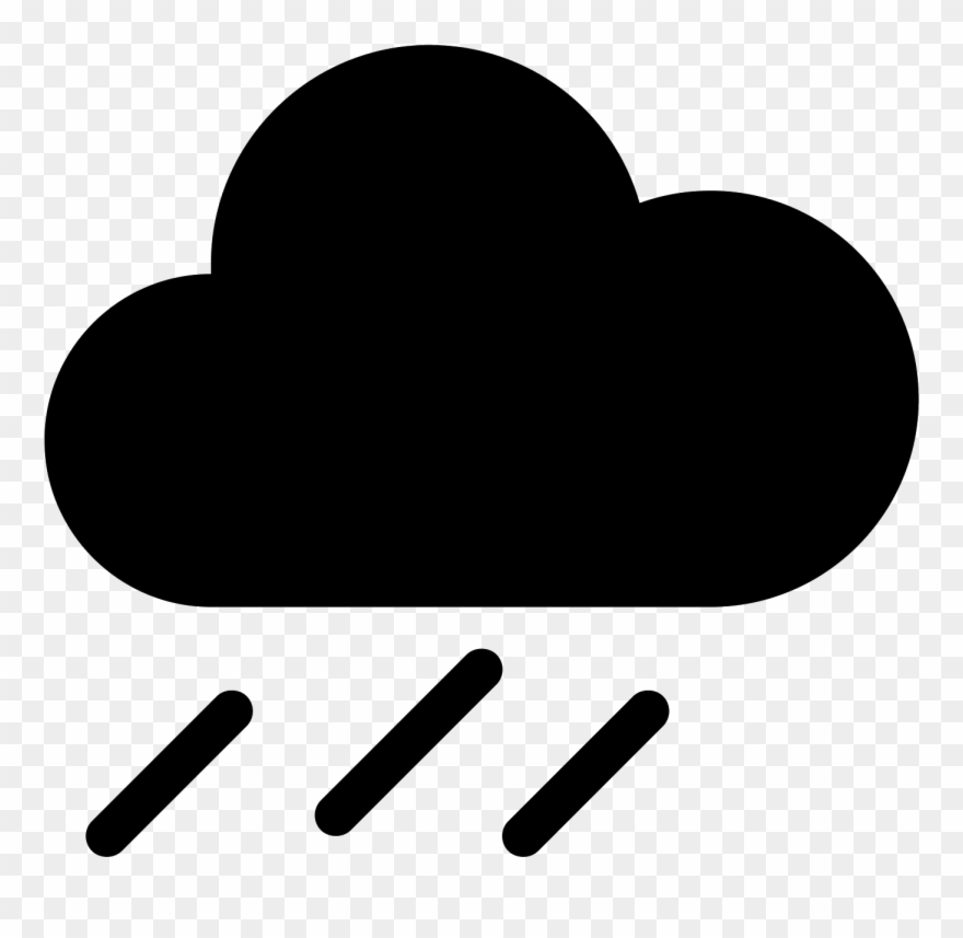 Its An Icon For A Raincloud Clipart