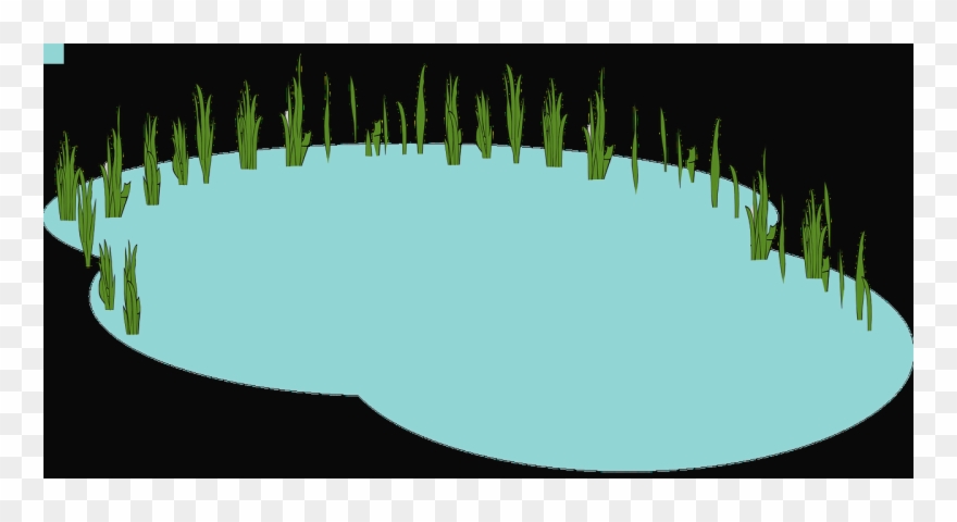 Frog Pond Clipart Pond Clip Art - Png Download