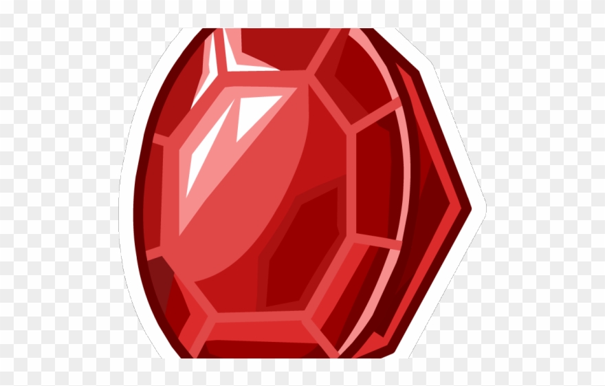Ruby Clipart Red Jewel - Png Download