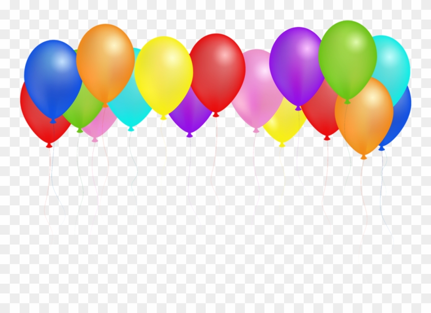 Years Free Clipart Balloons 4 Of - Png Download