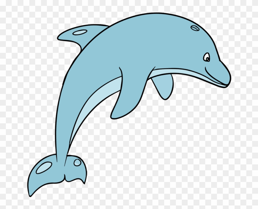 Clipart Of Common, Dolphin The And Dolphin Of - Png Download