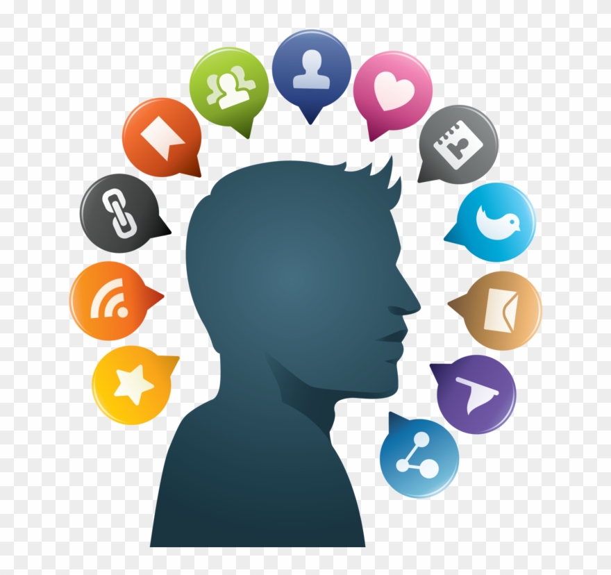 Social Media Clipart Design - Png Download