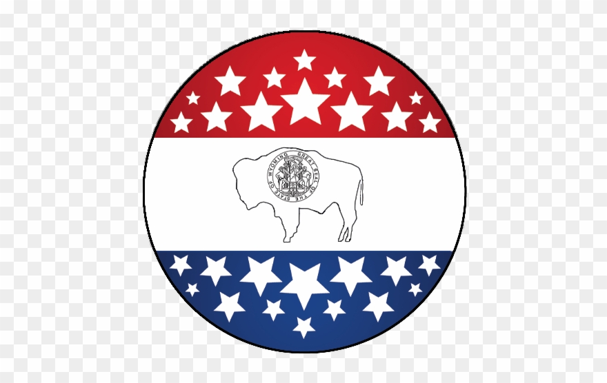 Wyoming Stays Red, Congress Divided Clipart