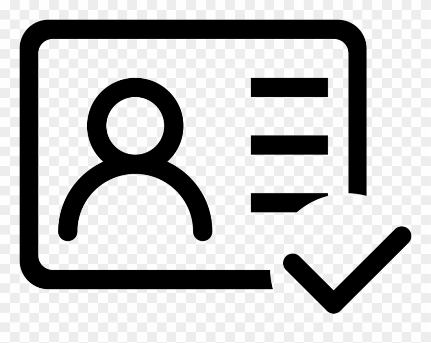 Identity Authentication Comments Clipart