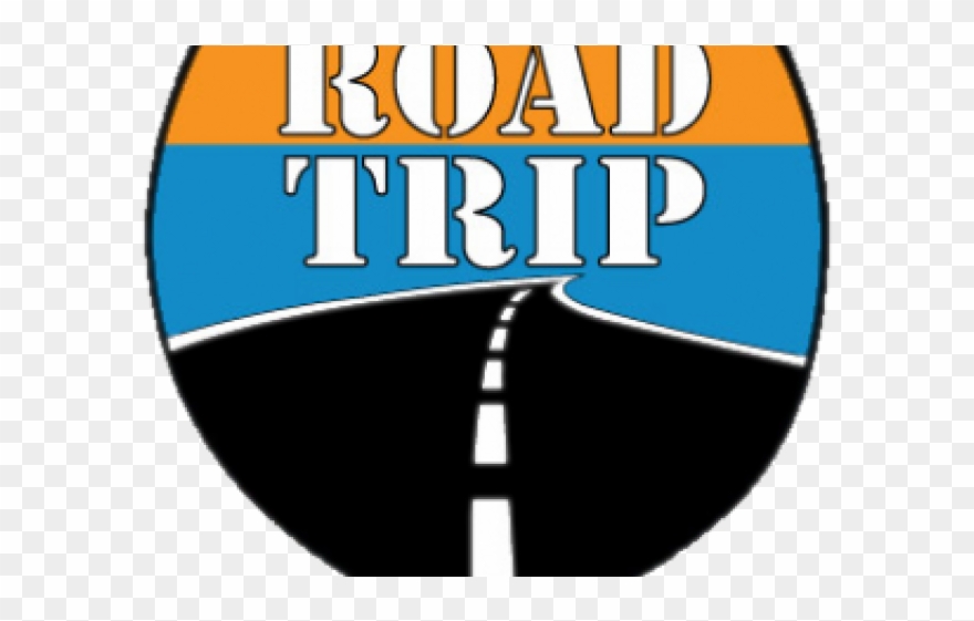 Sign Clipart Road Trip - Png Download