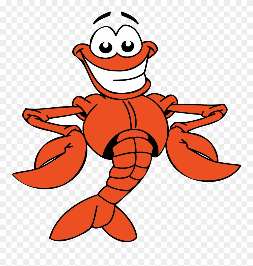 Funny Lobster Clip Art - Png Download