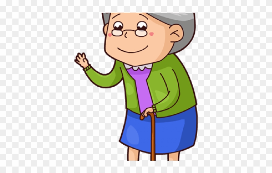 Cool Clipart Grandmother - Png Download