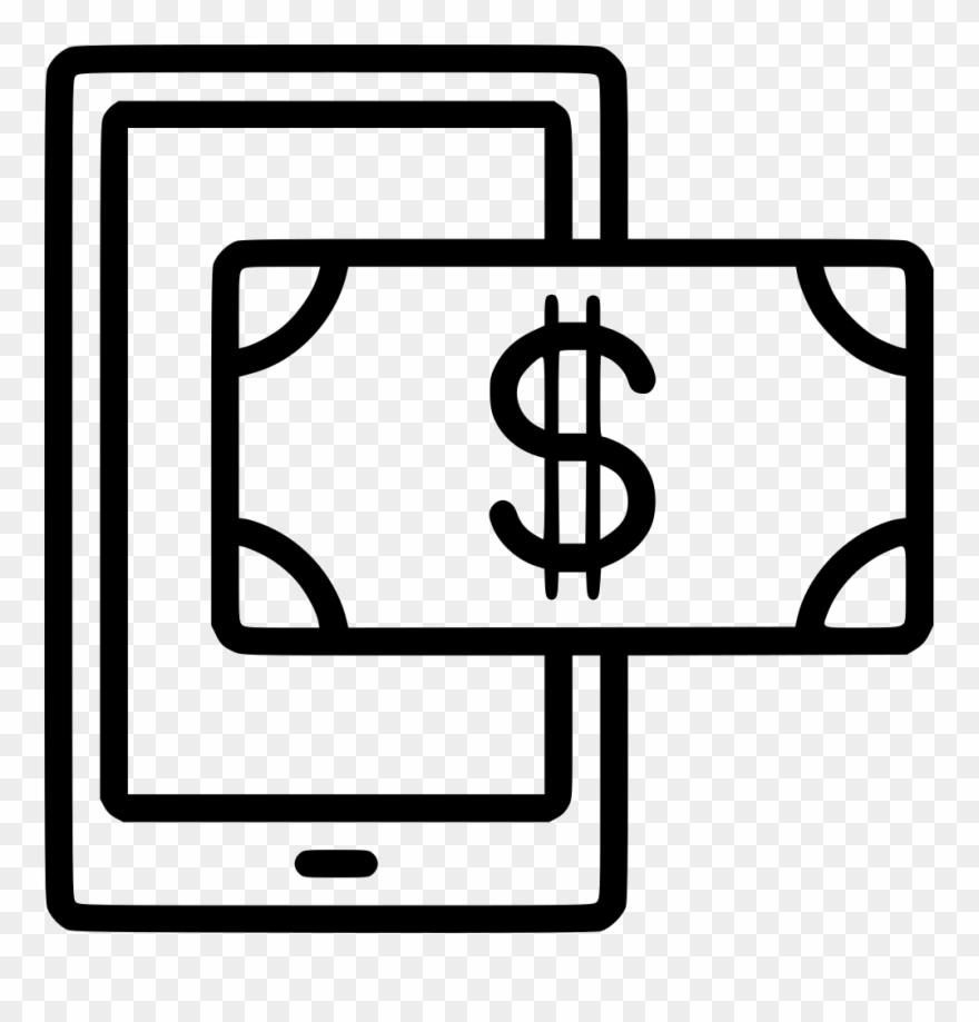 Mobile Payment Dollar Money Comments Clipart