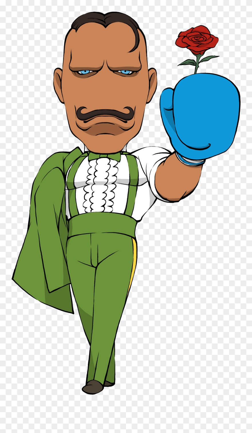 Street Fighter Clipart Boxer - Png Download