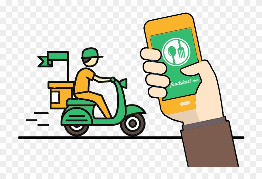 Ever Since The Postmates-foodskart Food Delivery Business Clipart