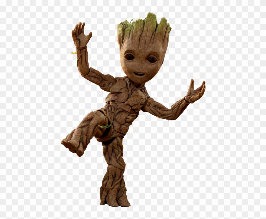 Hot Toys Groot Life-size Figure Guardians Of The Galaxy Clipart