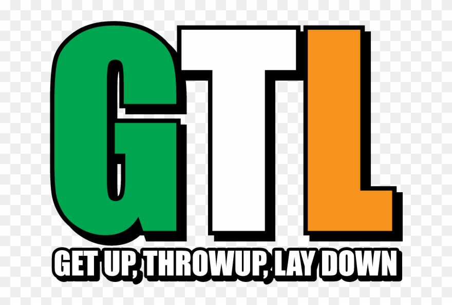 Get Up Throw Up Lay Down Gtl Beer St Patricks Day Funny Clipart