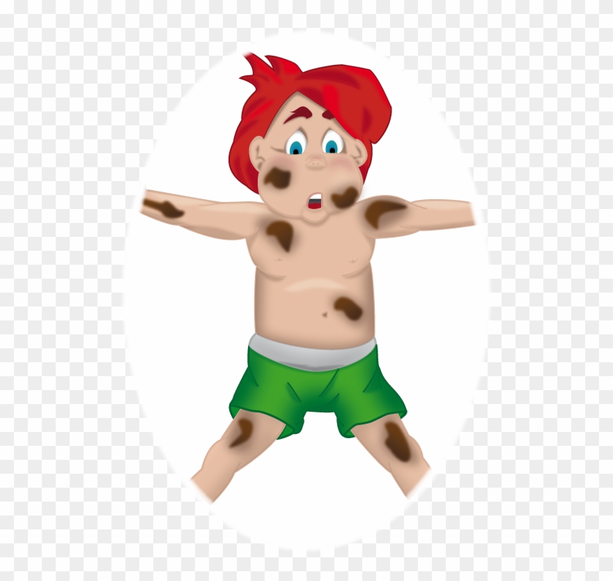 Little Red Ted Adventure Clipart