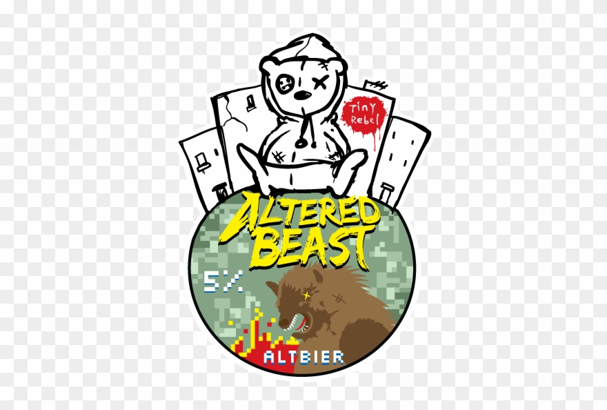 Introducing Altered Beast And Ak47 Clipart
