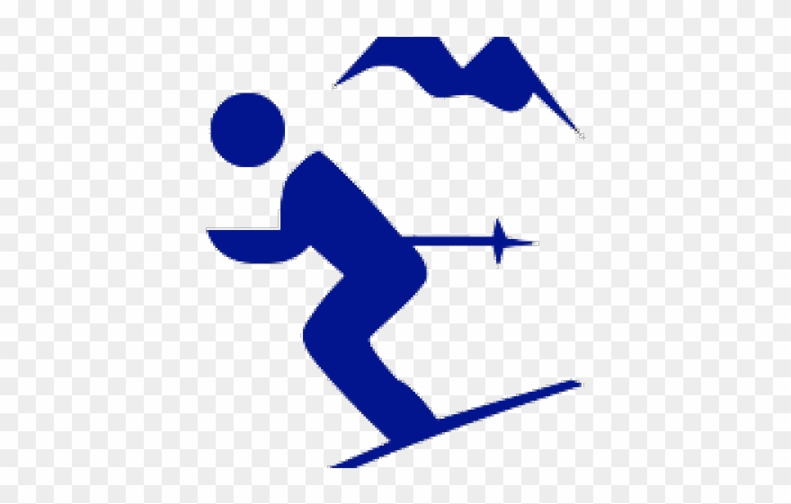 Skiing Clipart Crash - Png Download