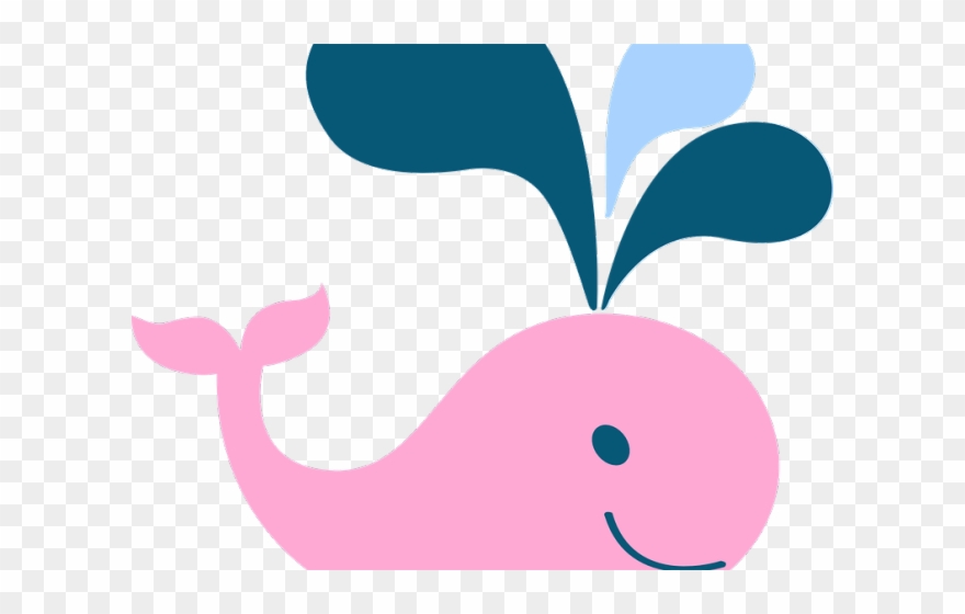 Whale Clipart Water Spout - Png Download