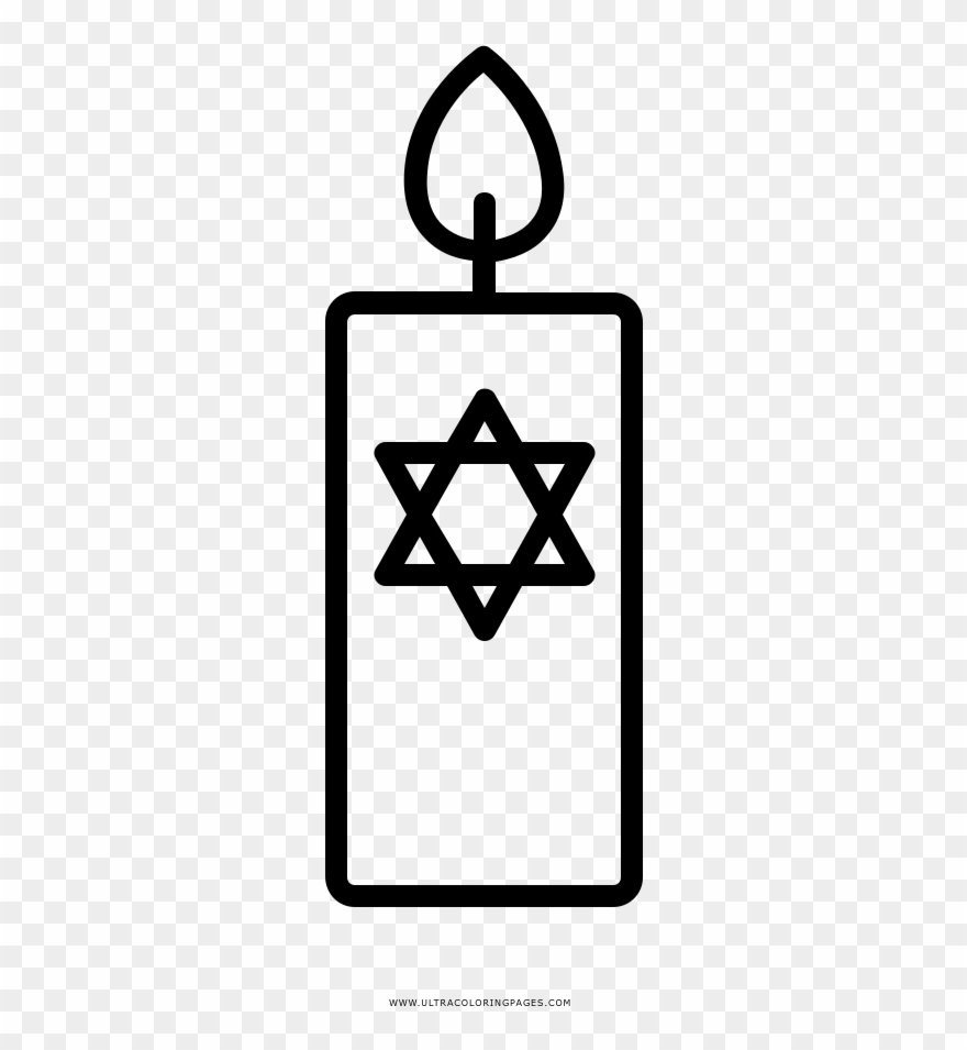Judaism Coloring Page Clipart